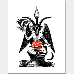 Satanist Chicken Posters and Art